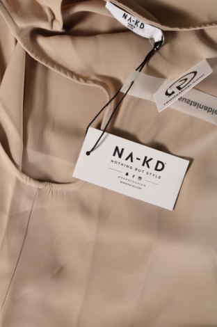 Kleid NA-KD, Größe XS, Farbe Beige, Preis 8,99 €