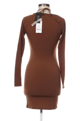 Kleid NA-KD, Größe XS, Farbe Braun, Preis € 8,99