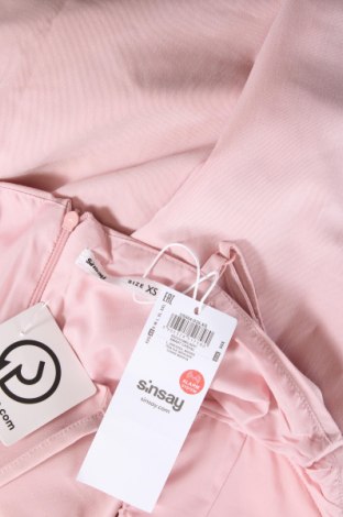 Kleid Sinsay, Größe XS, Farbe Rosa, Preis € 15,49