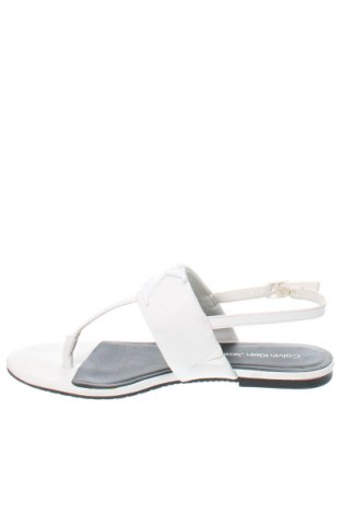 Sandalen Calvin Klein Jeans, Größe 38, Farbe Weiß, Preis 44,49 €