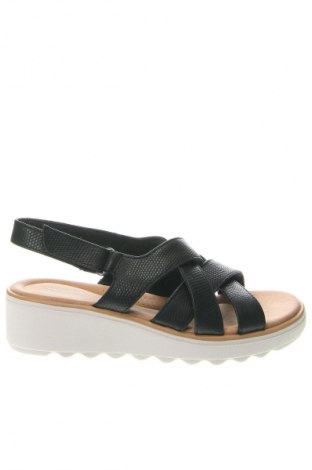 Sandalen Clarks, Größe 39, Farbe Schwarz, Preis 57,55 €