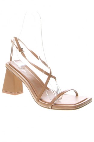 Sandalen Nasty Gal, Größe 38, Farbe Beige, Preis 14,79 €