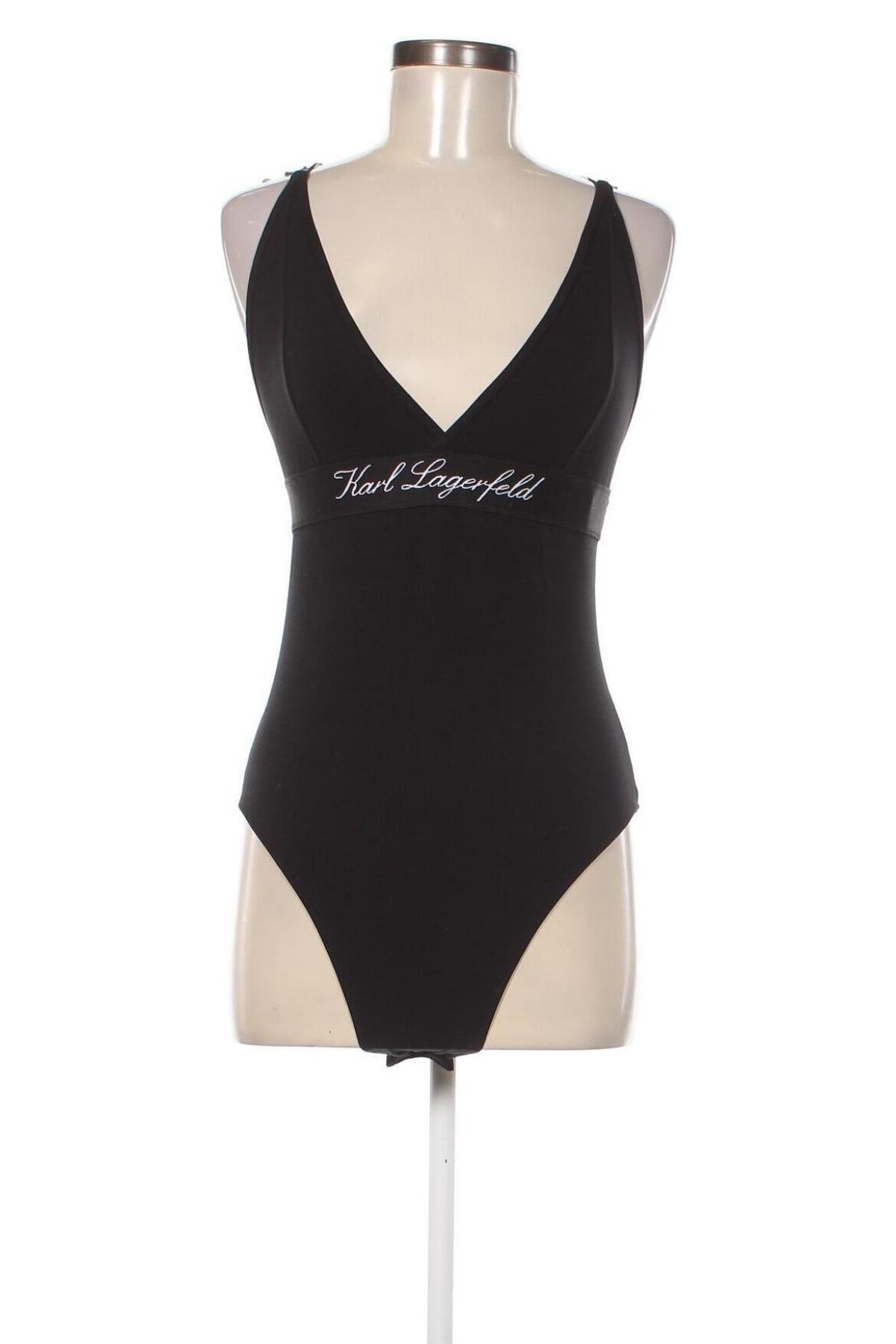 Damenbluse-Body Karl Lagerfeld, Größe L, Farbe Schwarz, Preis € 65,46