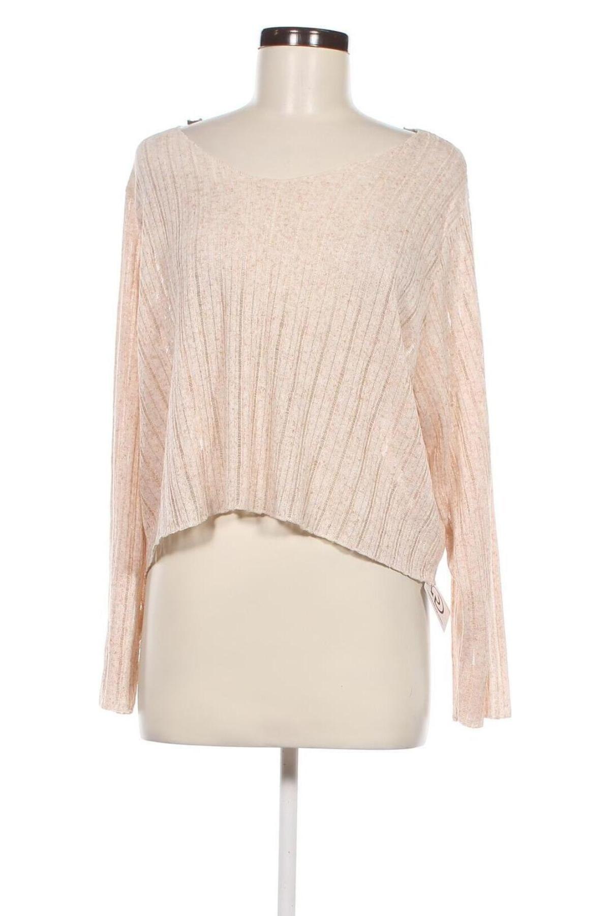 Damen Shirt, Größe M, Farbe Beige, Preis 4,49 €