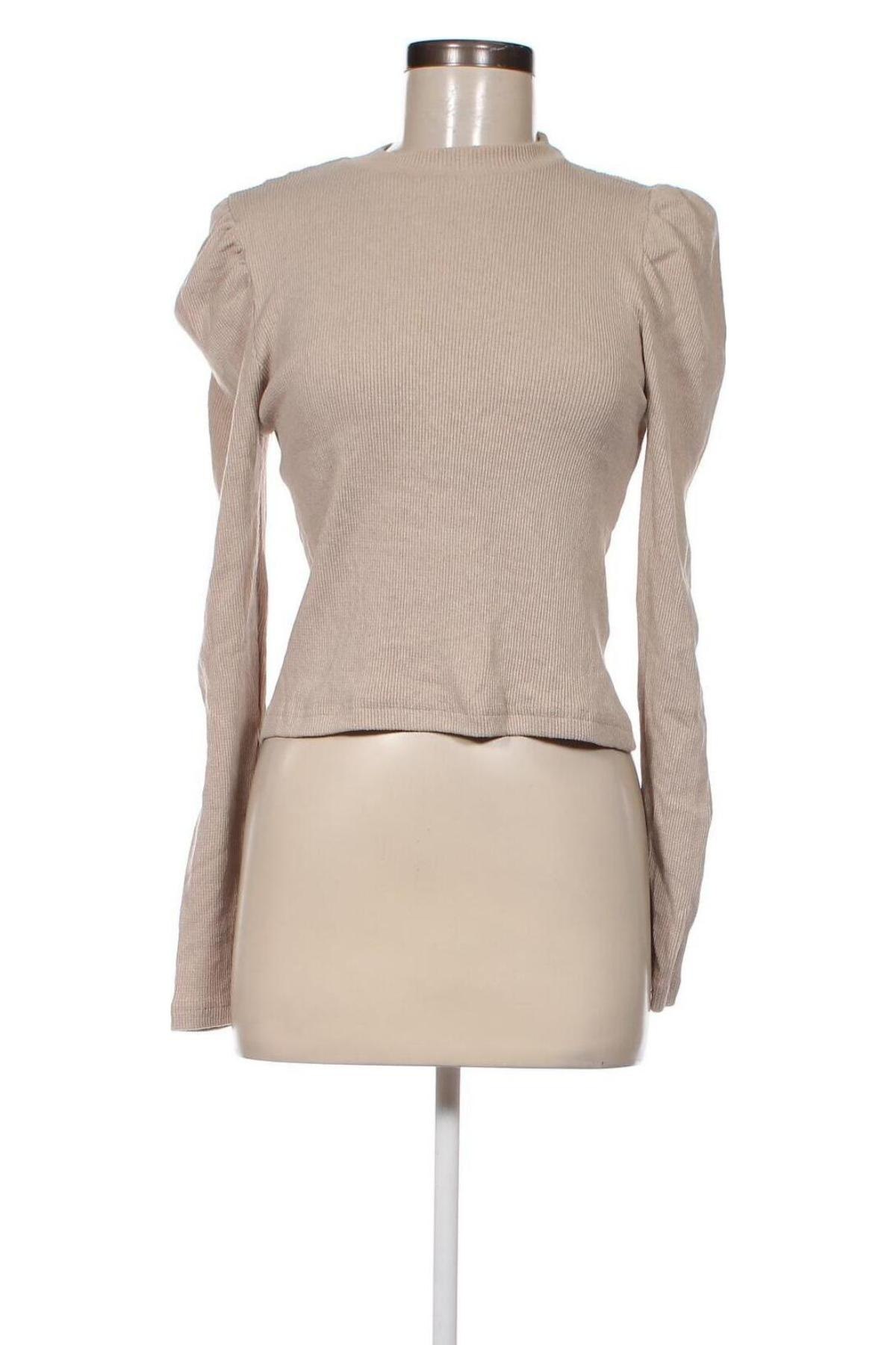 Damen Shirt, Größe M, Farbe Beige, Preis 4,99 €