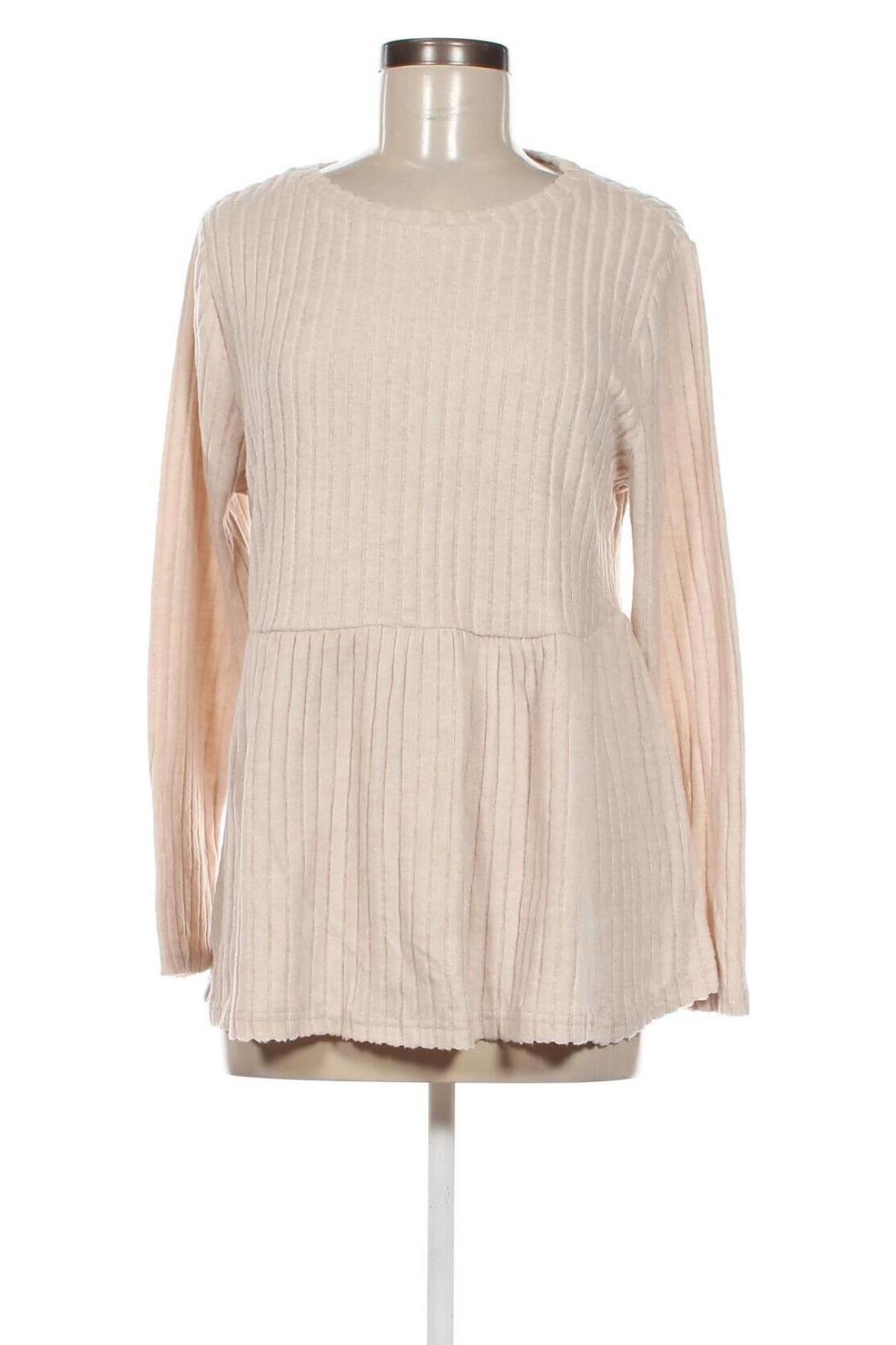 Damen Shirt, Größe L, Farbe Beige, Preis € 5,49