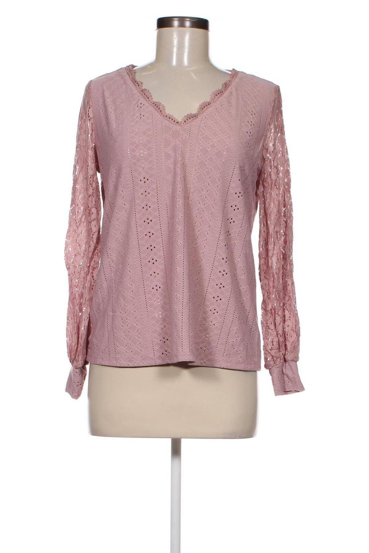 Damen Shirt, Größe M, Farbe Aschrosa, Preis 3,99 €