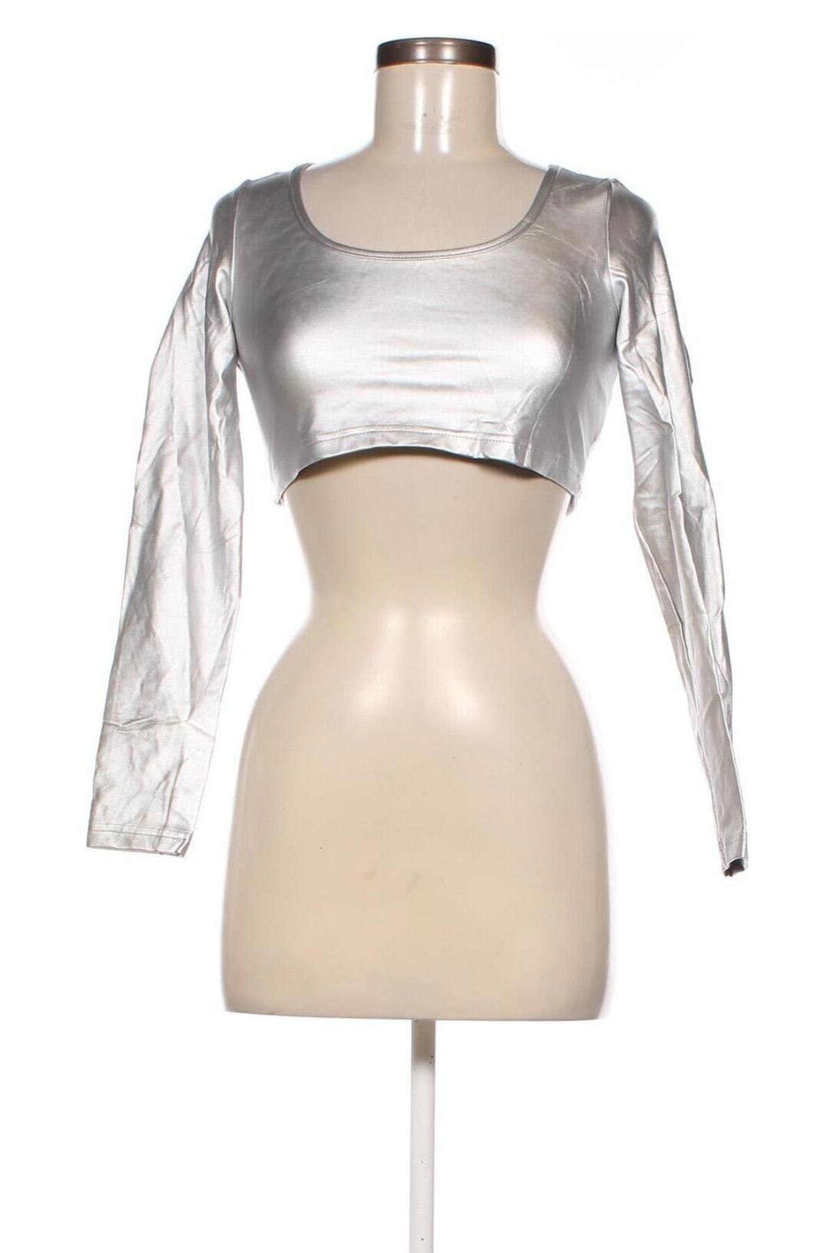 Damen Shirt, Größe S, Farbe Silber, Preis € 3,99