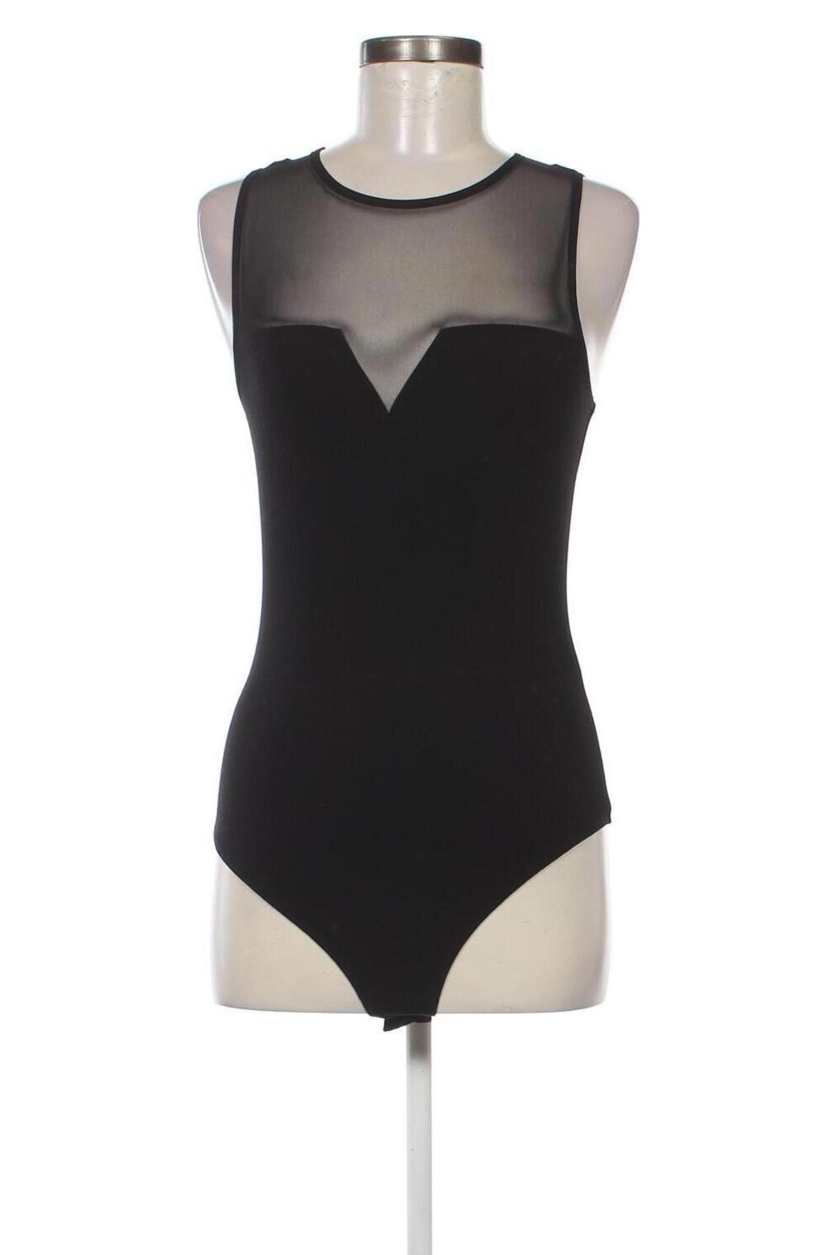 Bluză-body de damă. About You, Mărime S, Culoare Negru, Preț 101,97 Lei