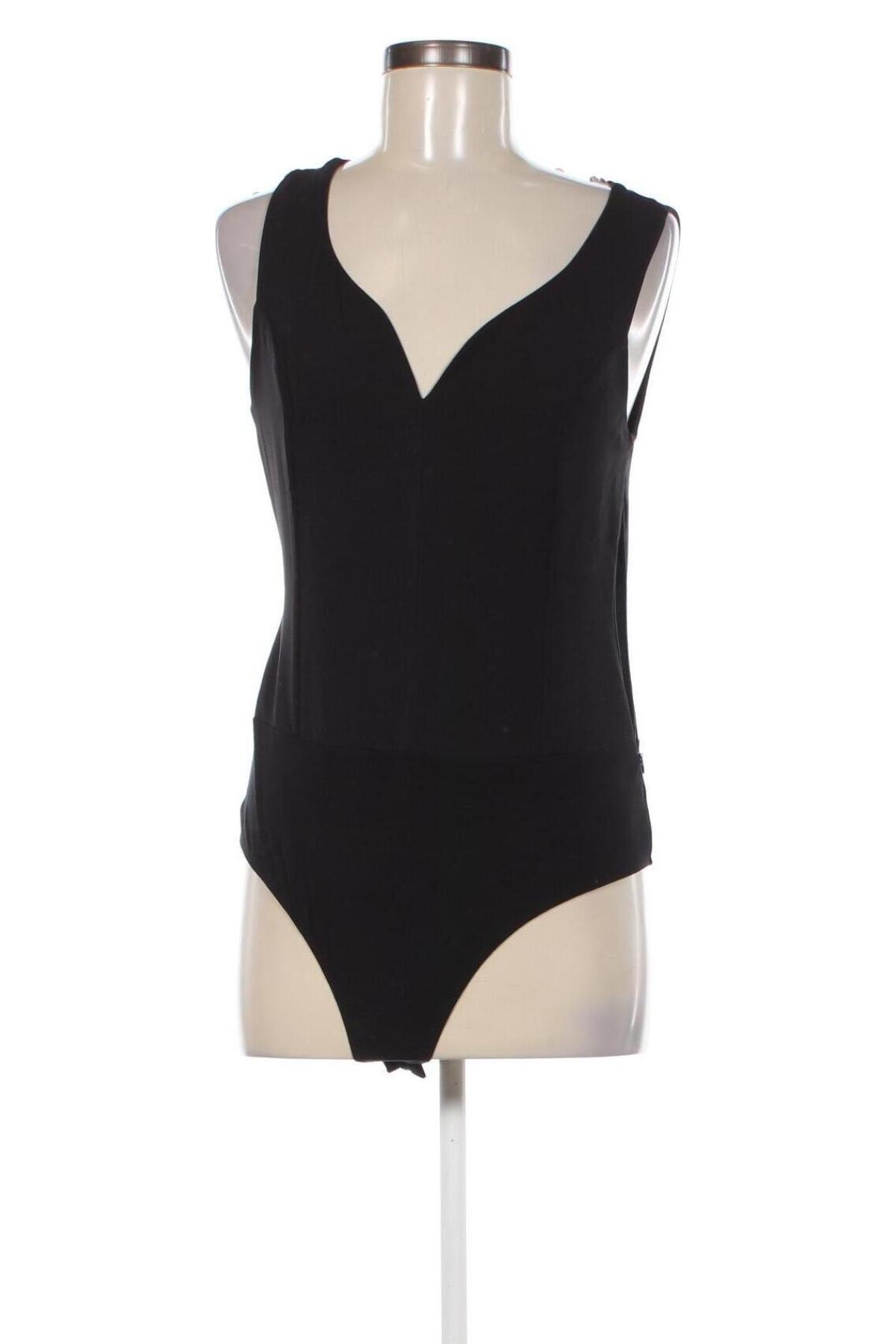 Bluză-body de damă. Guido Maria Kretschmer for About You, Mărime M, Culoare Negru, Preț 36,99 Lei