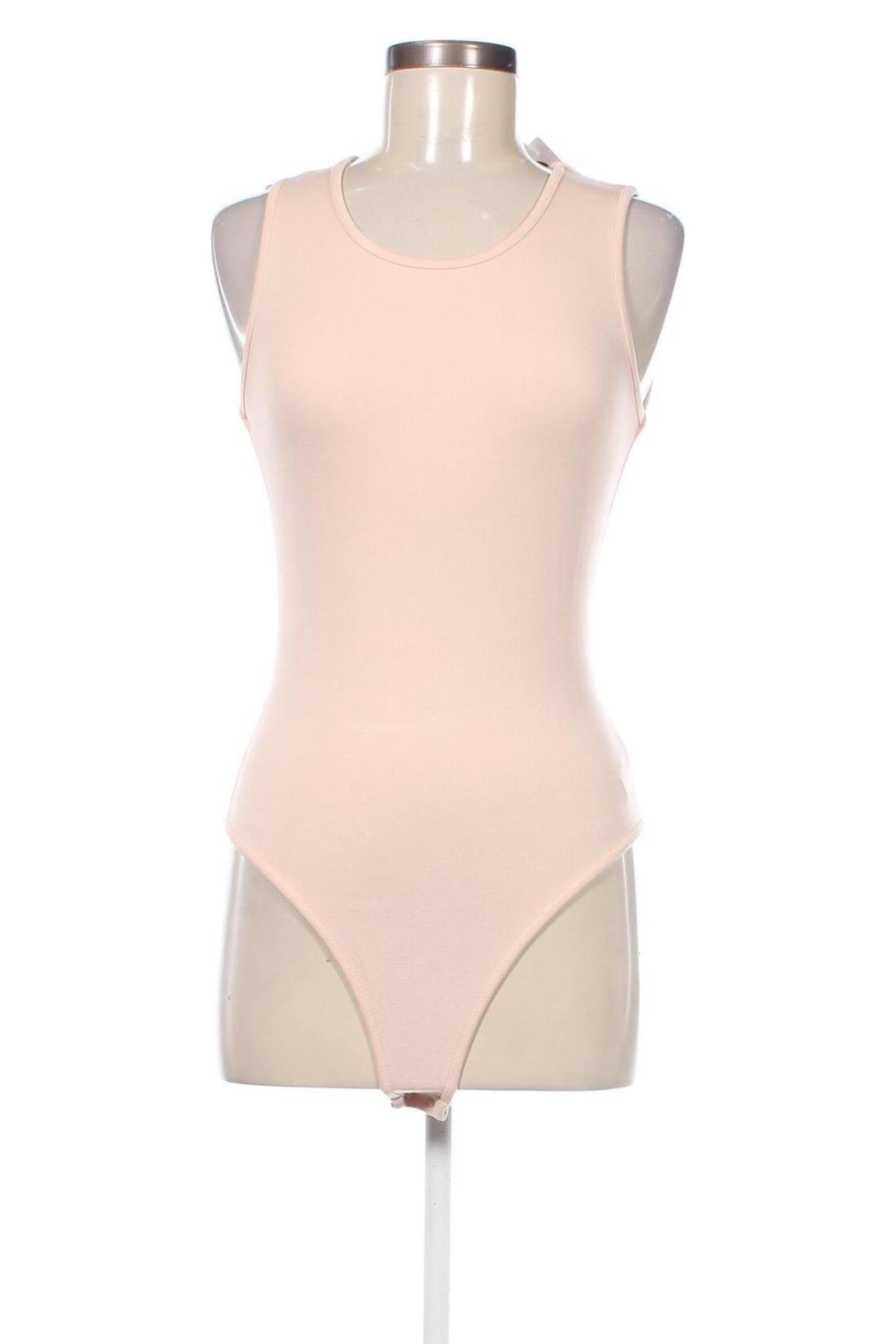 Damenbluse-Body NA-KD, Größe S, Farbe Ecru, Preis 7,29 €