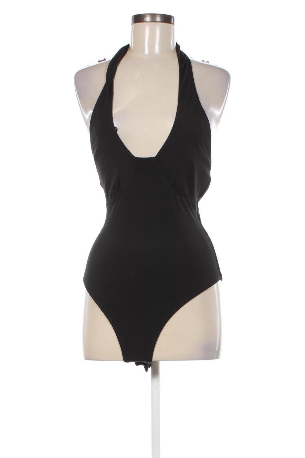 Damenbluse-Body Parallel Lines, Größe M, Farbe Schwarz, Preis 5,79 €