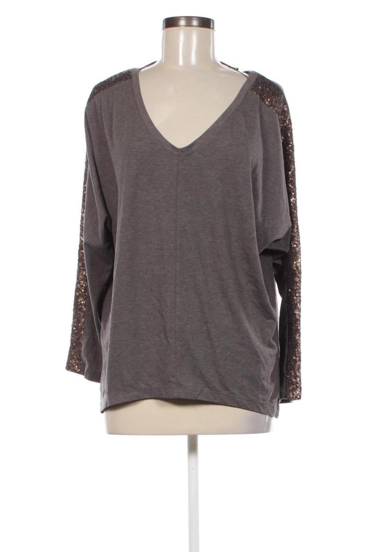 Damen Shirt Best Connections, Größe L, Farbe Grau, Preis € 3,99