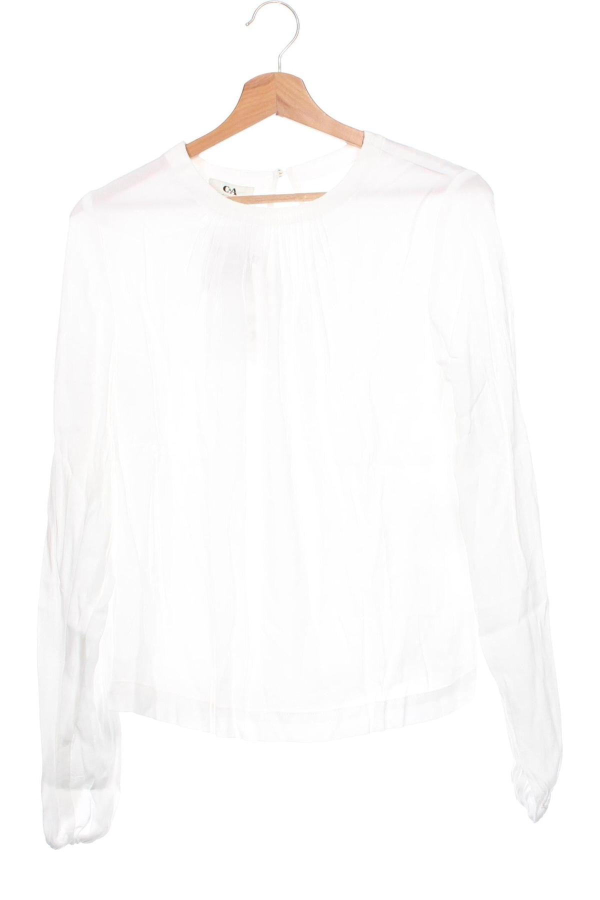 Damen Shirt C&A, Größe XS, Farbe Weiß, Preis € 6,47