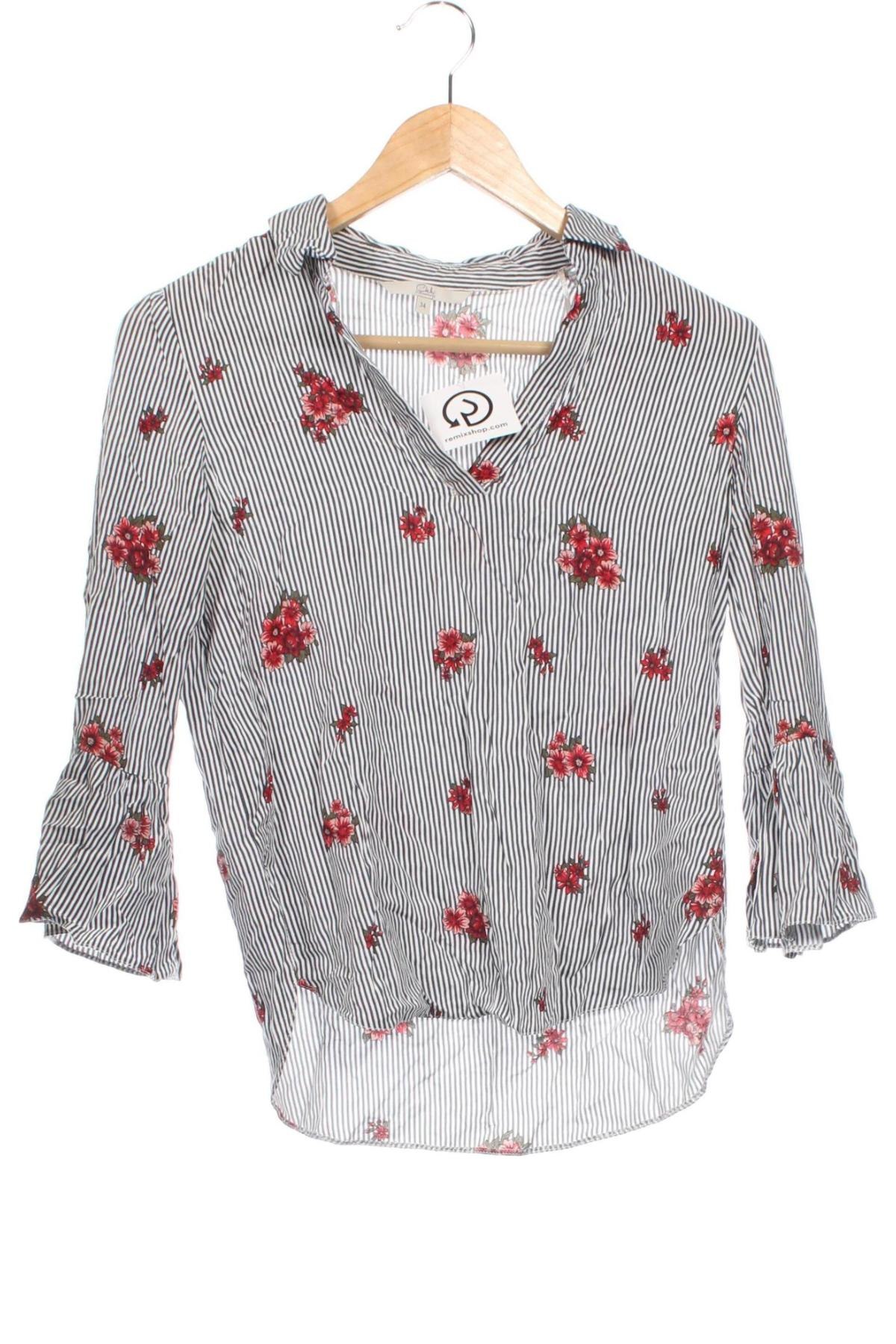 Damen Shirt Clockhouse, Größe XS, Farbe Mehrfarbig, Preis € 4,99