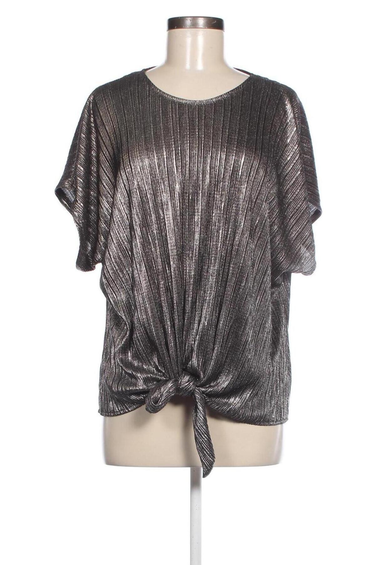 Damen Shirt F&F, Größe L, Farbe Silber, Preis 4,99 €