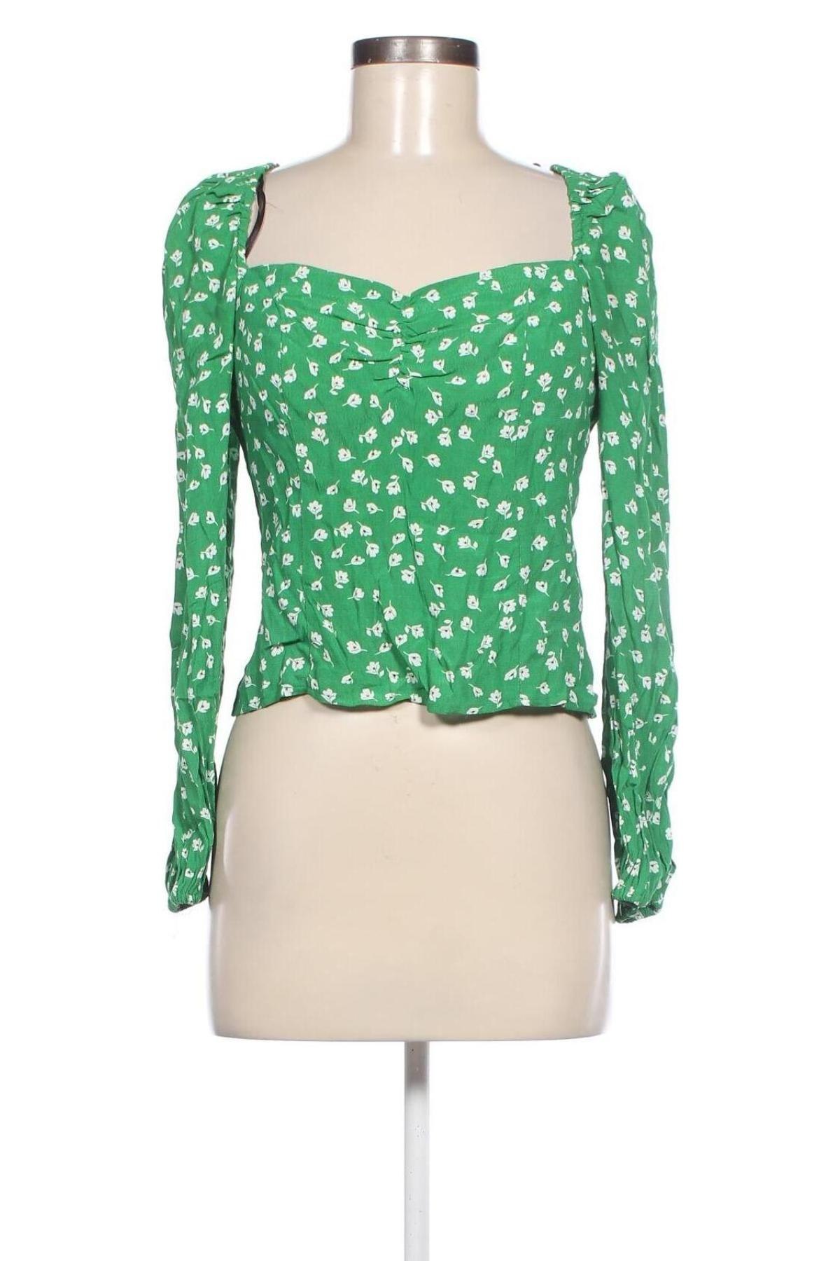 Bluză de femei H&M, Mărime M, Culoare Verde, Preț 21,99 Lei