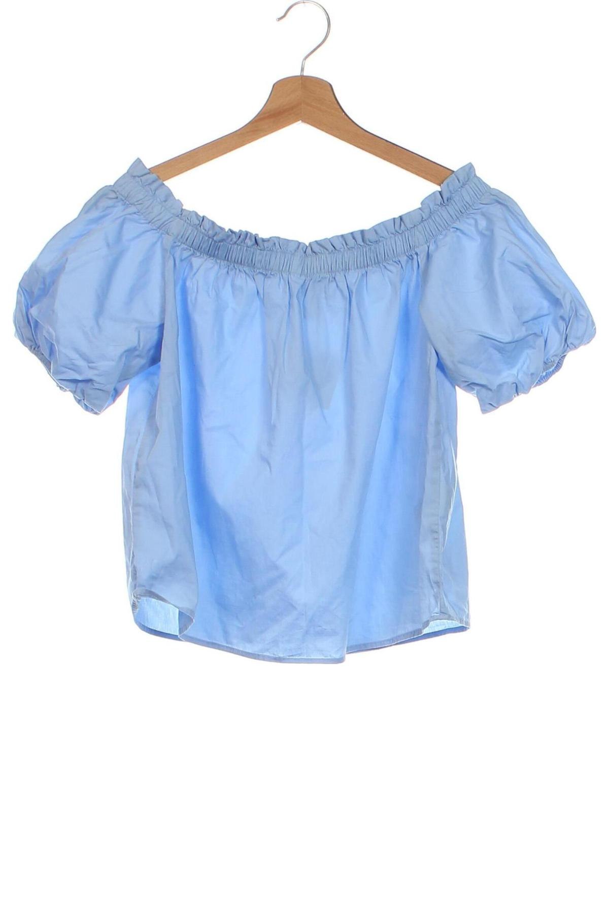 Damen Shirt H&M Divided, Größe XXS, Farbe Blau, Preis € 1,99