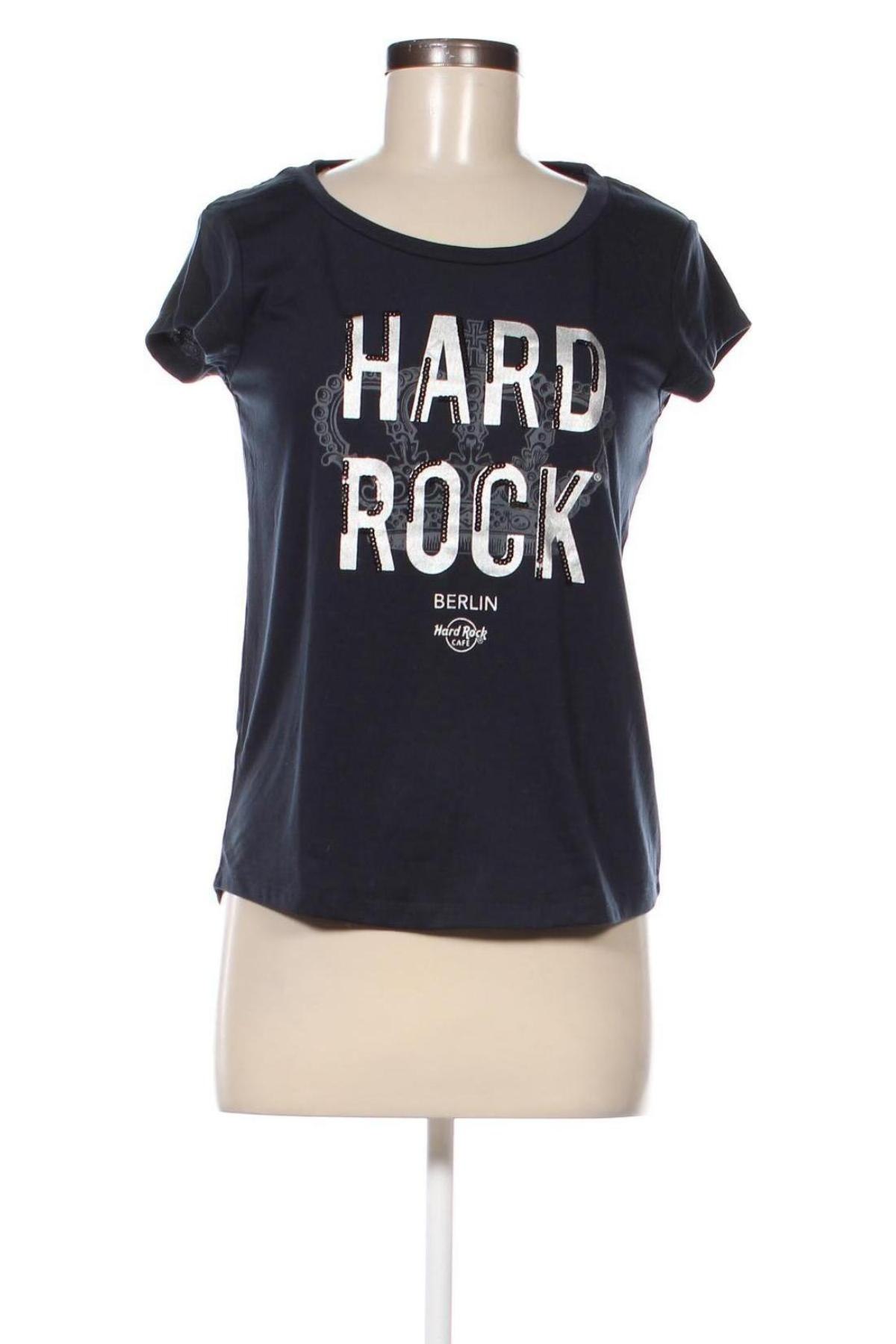 Damen Shirt Hard Rock, Größe S, Farbe Blau, Preis € 10,00