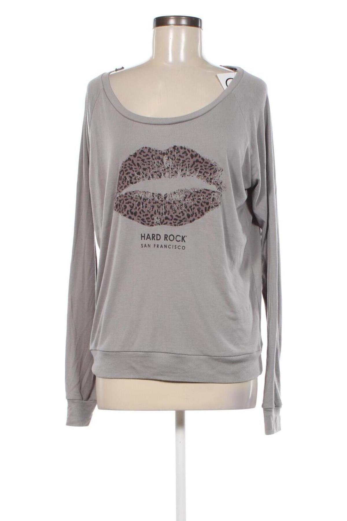 Damen Shirt Hard Rock Cafe, Größe L, Farbe Grau, Preis € 4,79