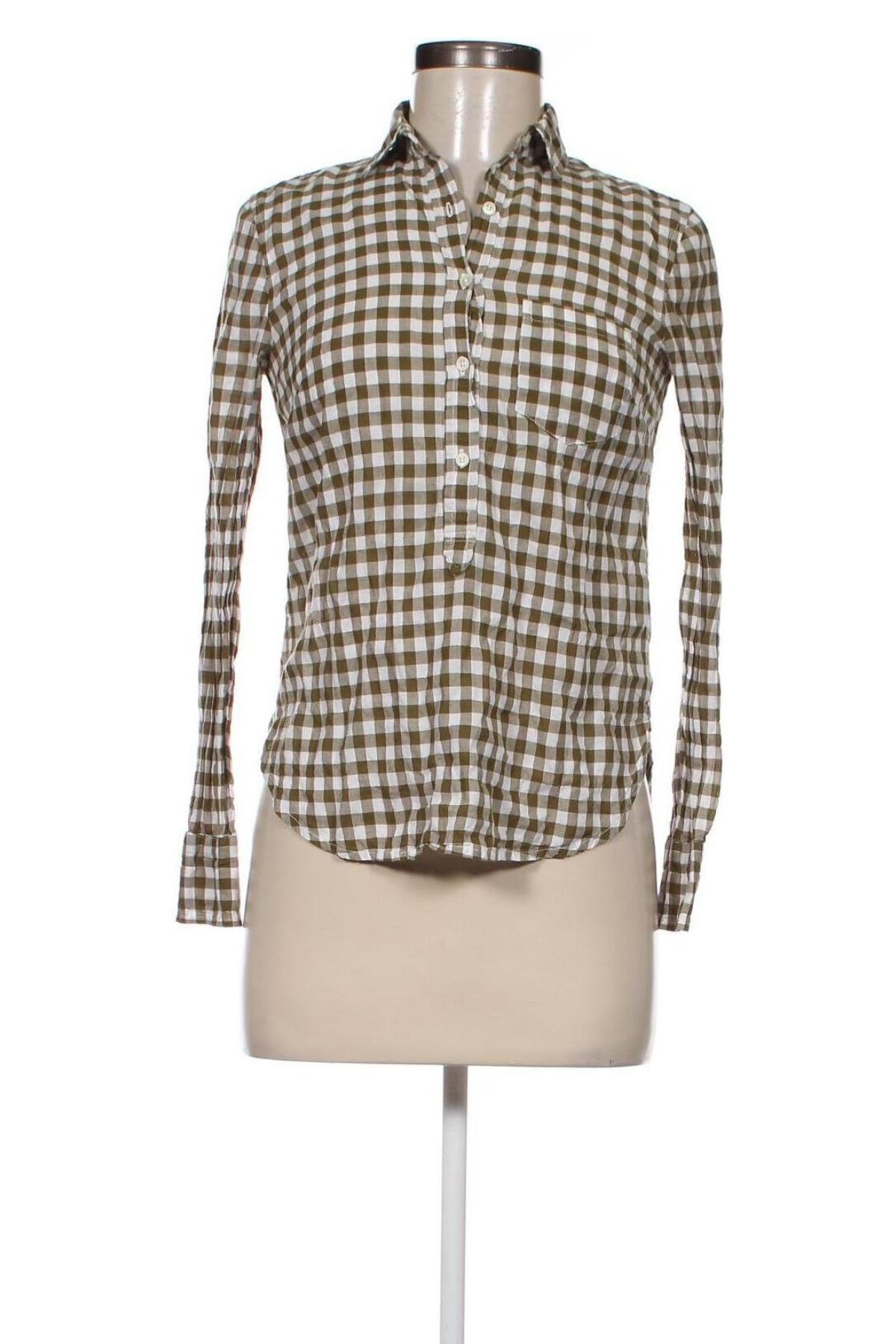 Damen Shirt J.Crew, Größe XXS, Farbe Grün, Preis 5,49 €