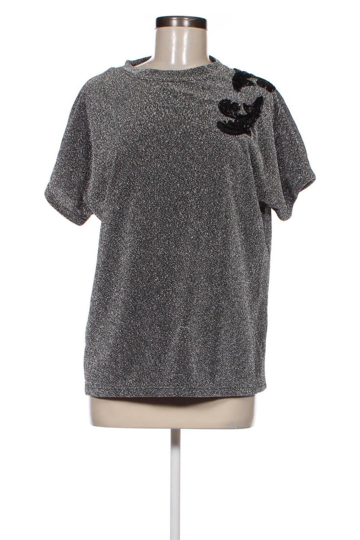 Damen Shirt Janice, Größe M, Farbe Silber, Preis 4,99 €