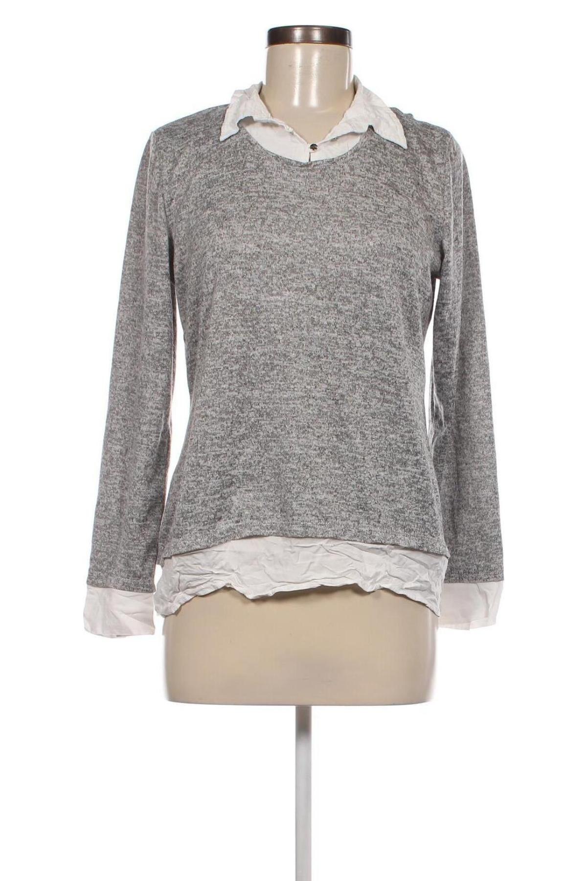 Damen Shirt Janina, Größe M, Farbe Grau, Preis € 4,49