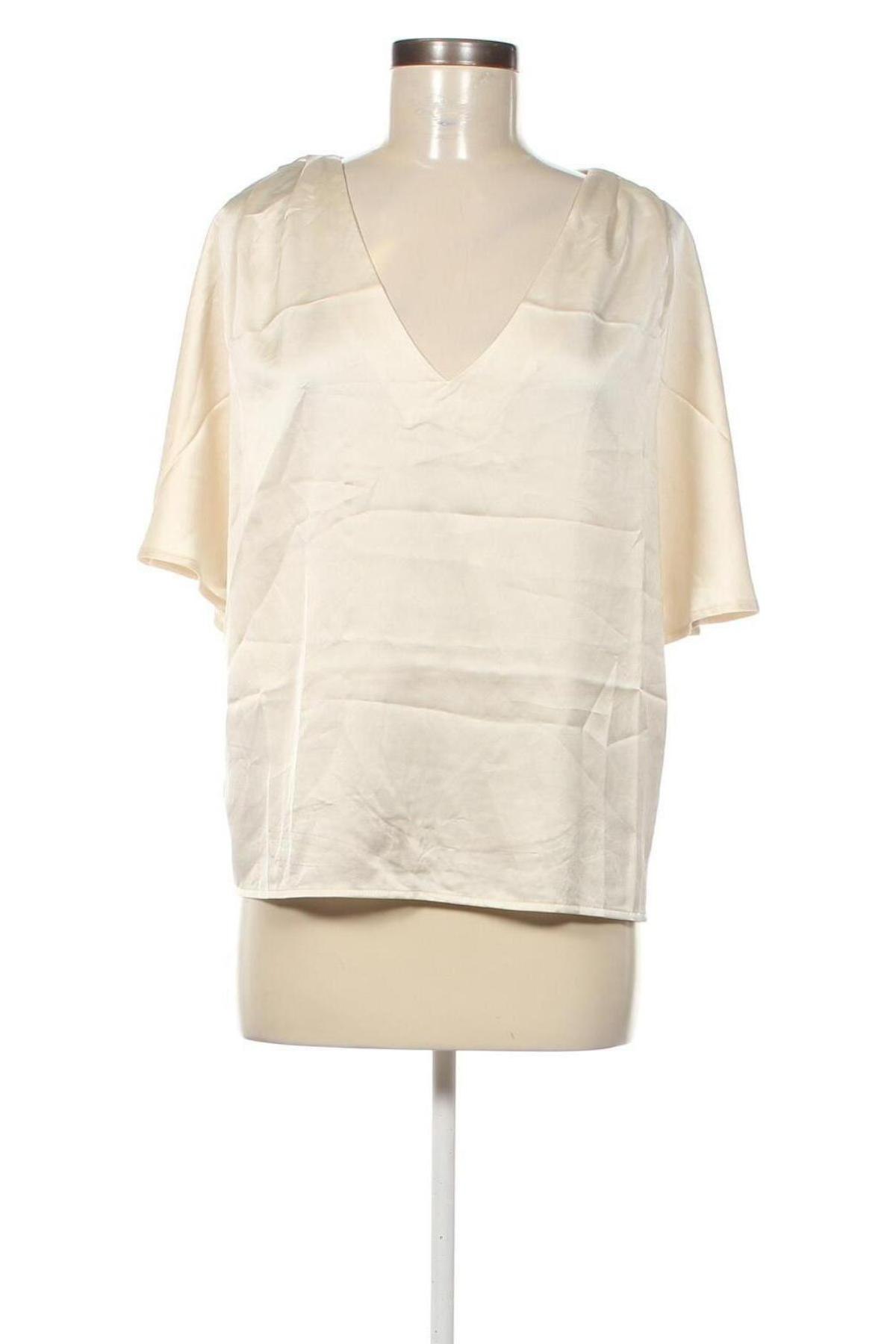 Damen Shirt Mango, Größe L, Farbe Beige, Preis 9,99 €