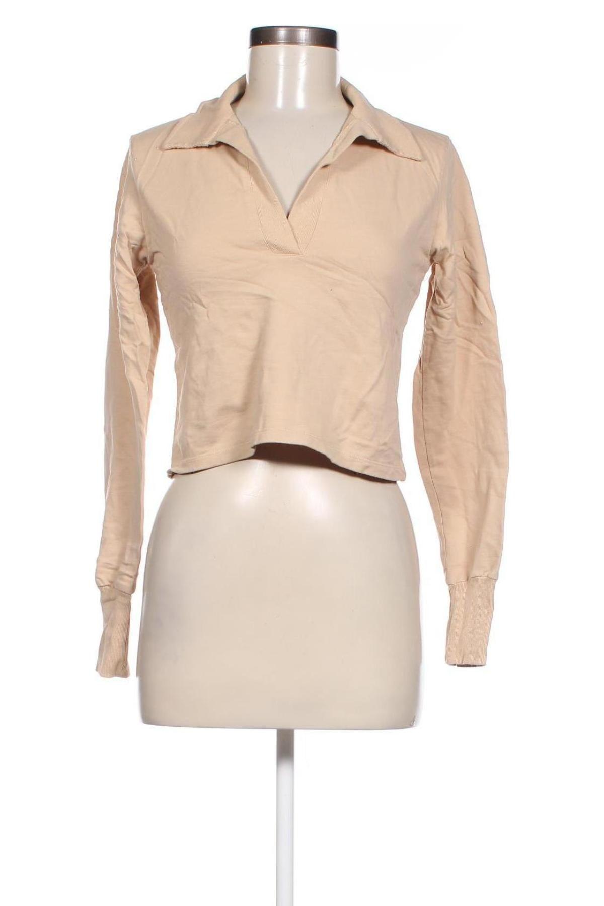 Damen Shirt Nly Trend, Größe S, Farbe Beige, Preis 3,99 €