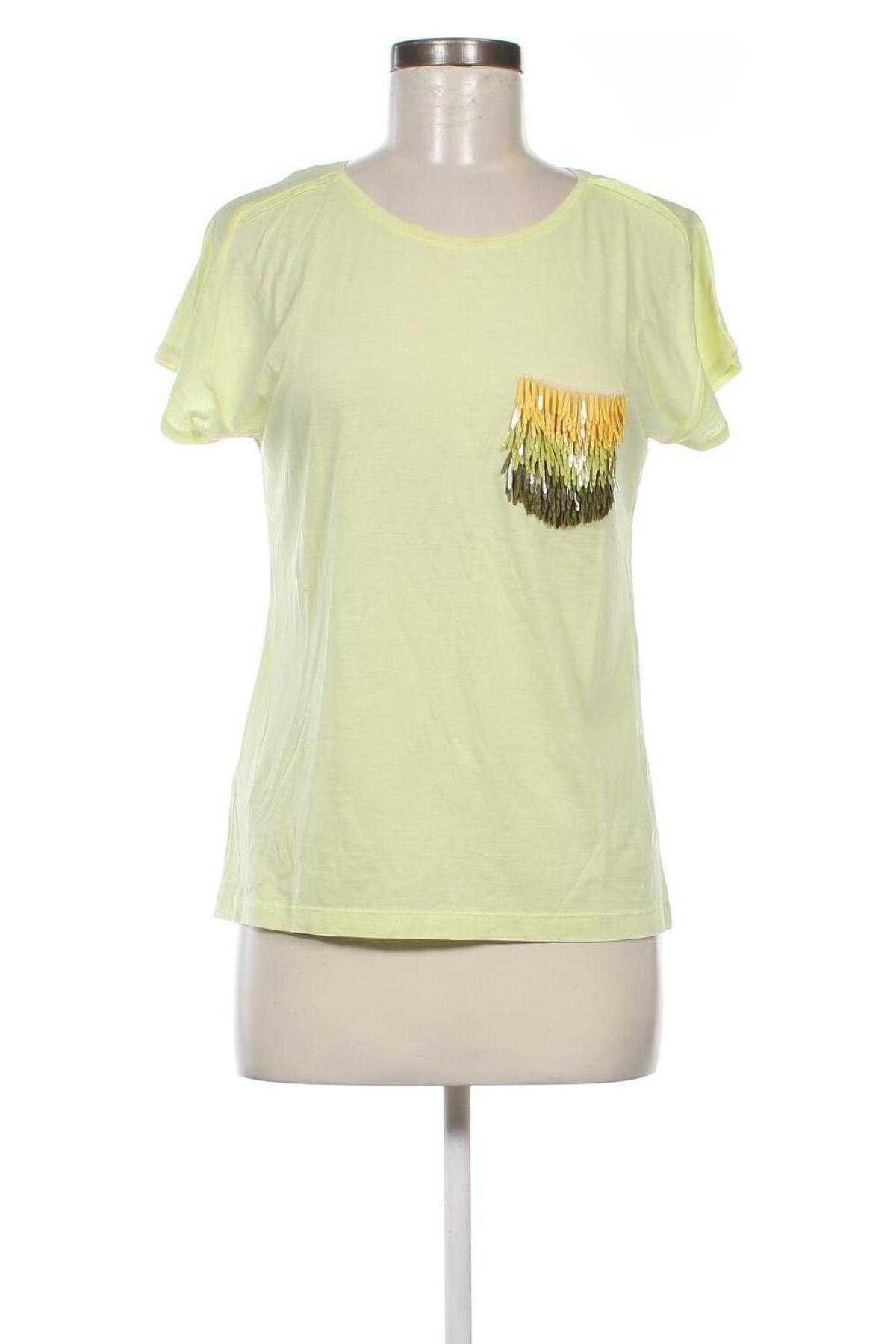 Damen T-Shirt Pinko, Größe L, Farbe Gelb, Preis € 26,49