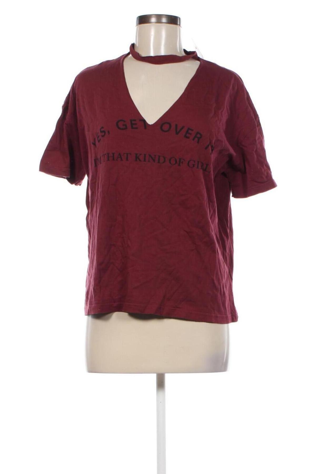 Damen Shirt Pull&Bear, Größe S, Farbe Rot, Preis 3,99 €