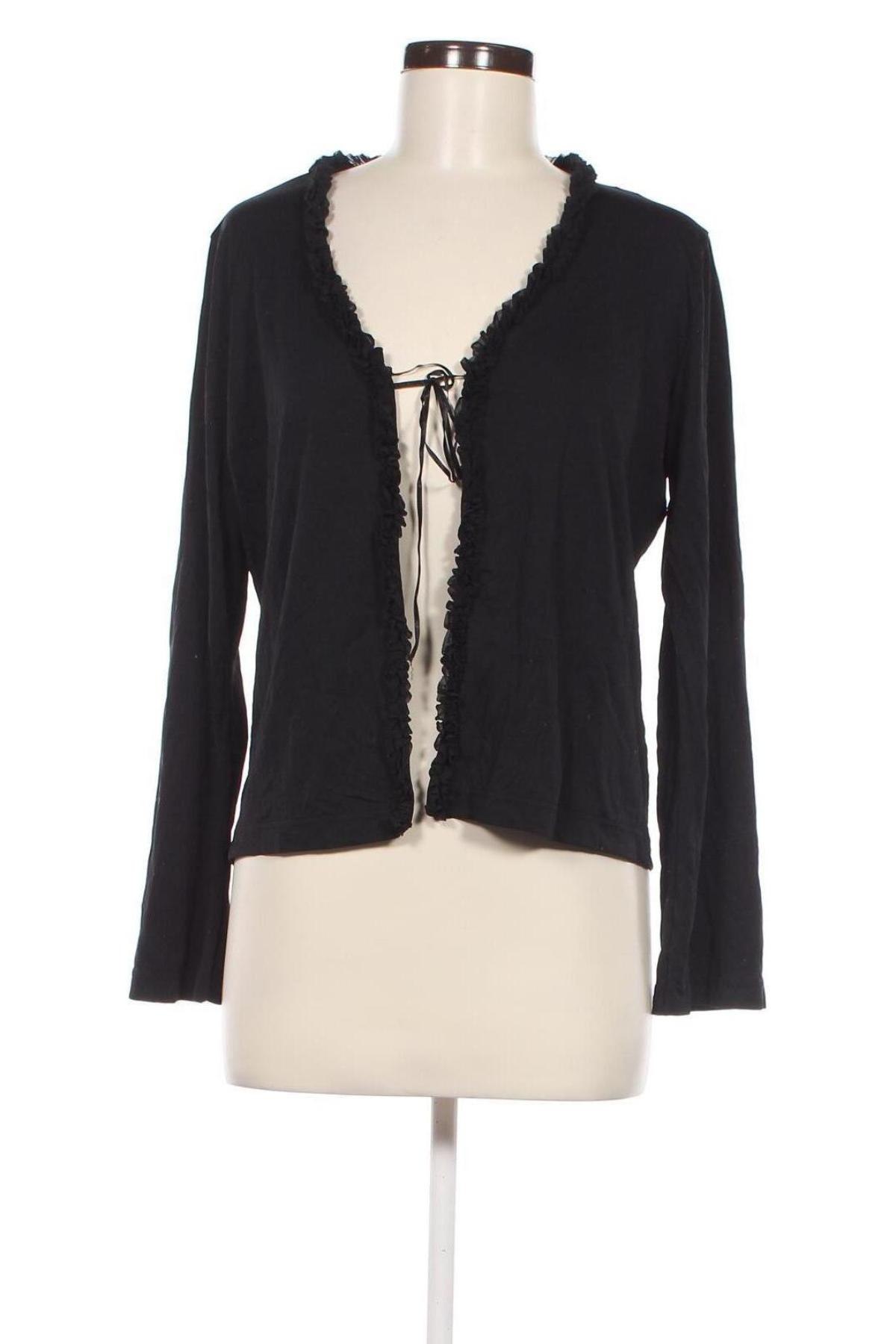 Cardigan de damă S.Oliver, Mărime L, Culoare Negru, Preț 20,99 Lei