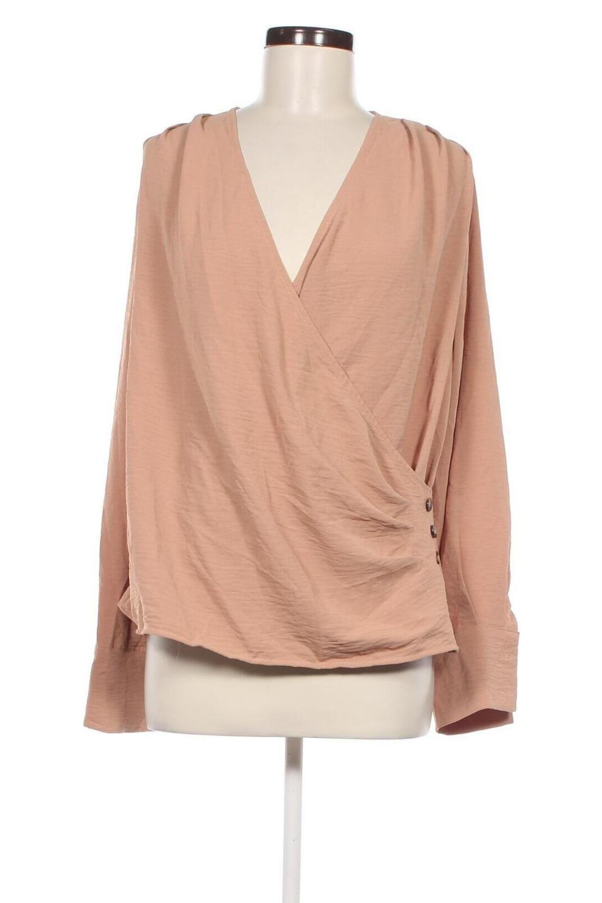 Damen Shirt SHEIN, Größe L, Farbe Beige, Preis 3,99 €