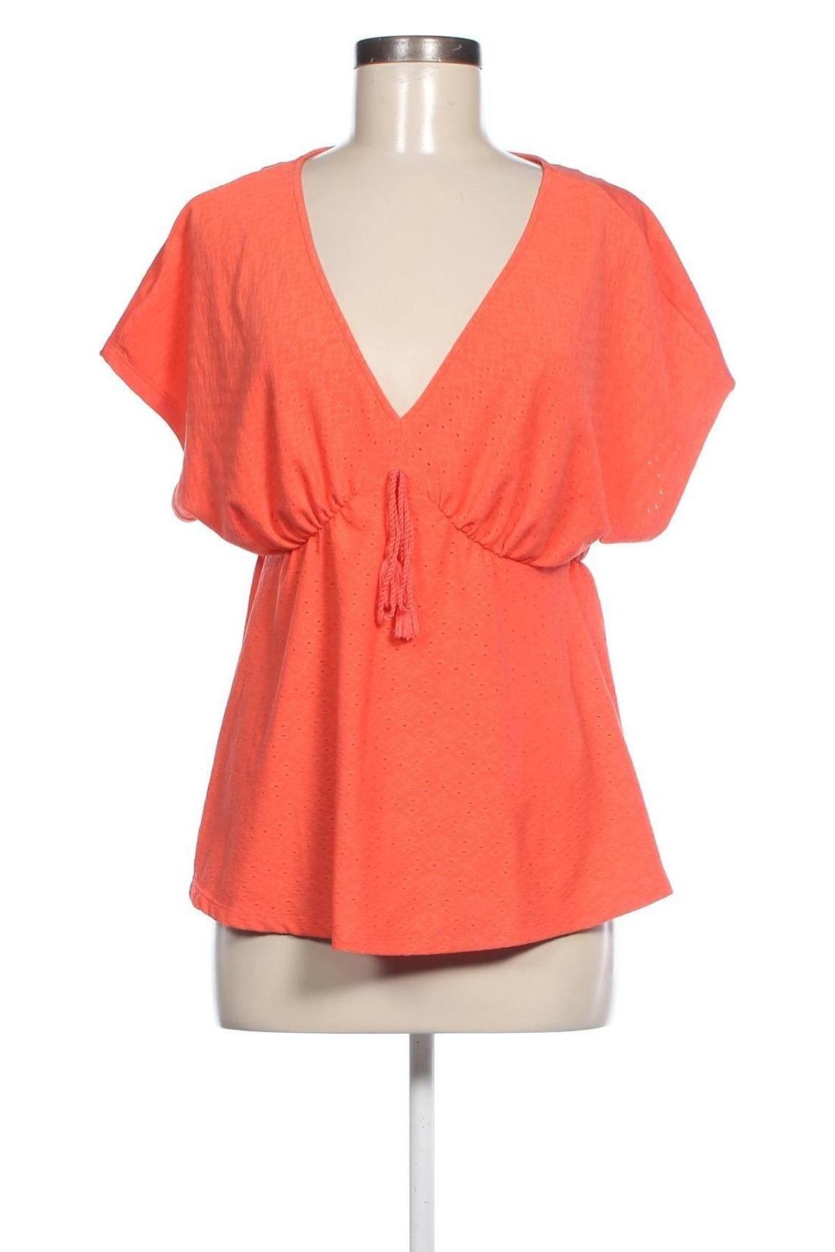 Damen Shirt Springfield, Größe L, Farbe Orange, Preis 4,99 €