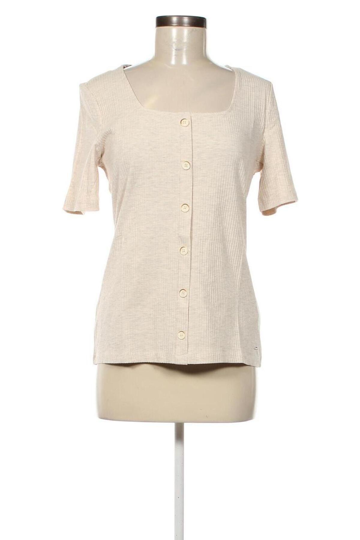 Damen Shirt Tom Tailor, Größe L, Farbe Beige, Preis 5,99 €