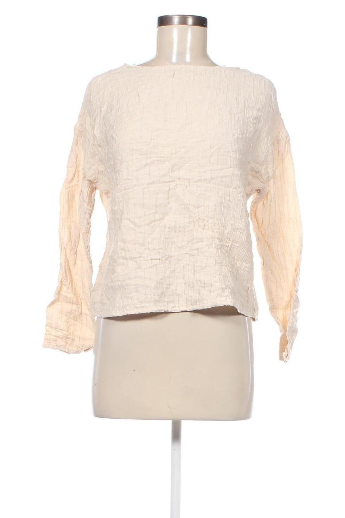 Damen Shirt United Colors Of Benetton, Größe XS, Farbe Beige, Preis € 2,49