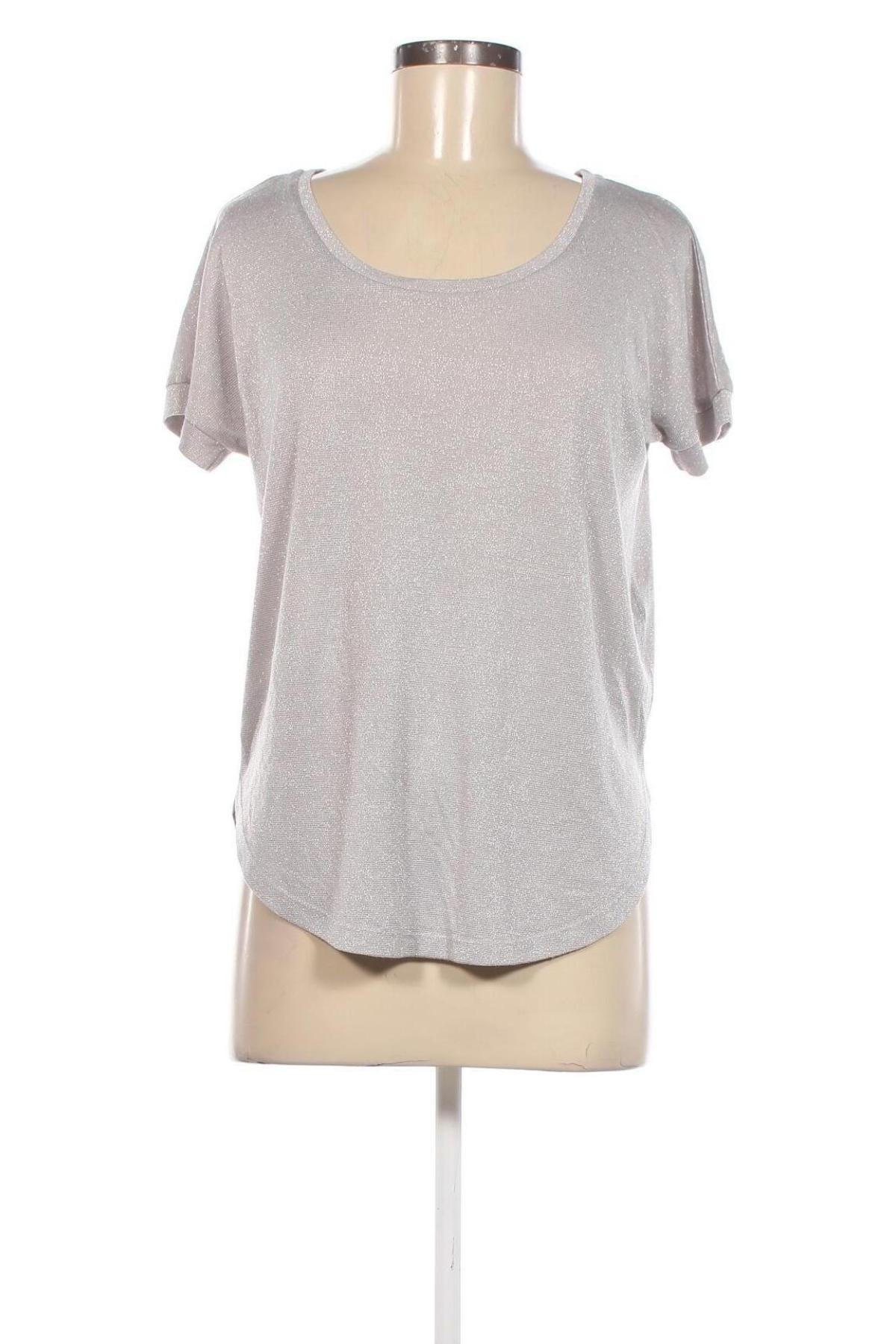 Damen Shirt VILA, Größe M, Farbe Silber, Preis 4,99 €