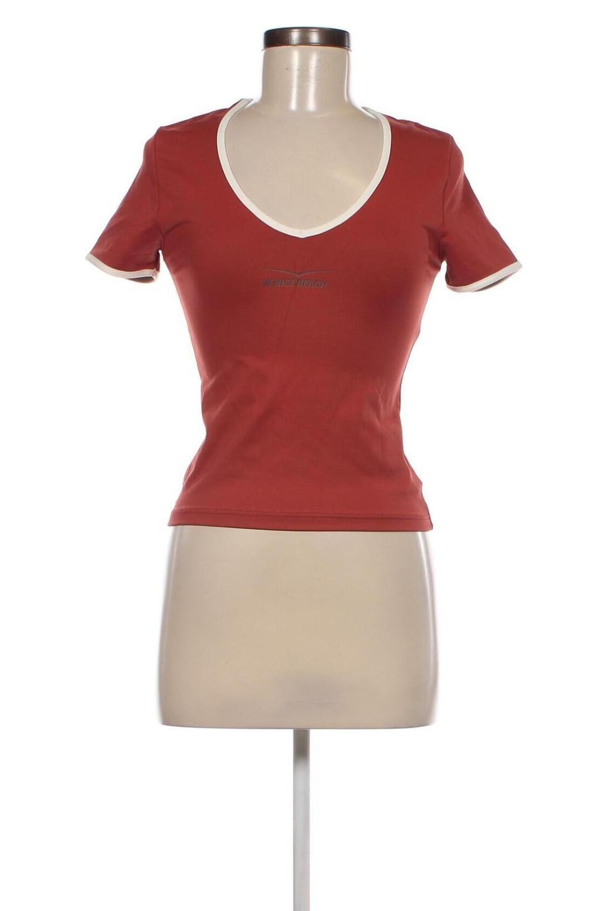 Damen Shirt Venice Beach, Größe M, Farbe Rot, Preis 7,49 €