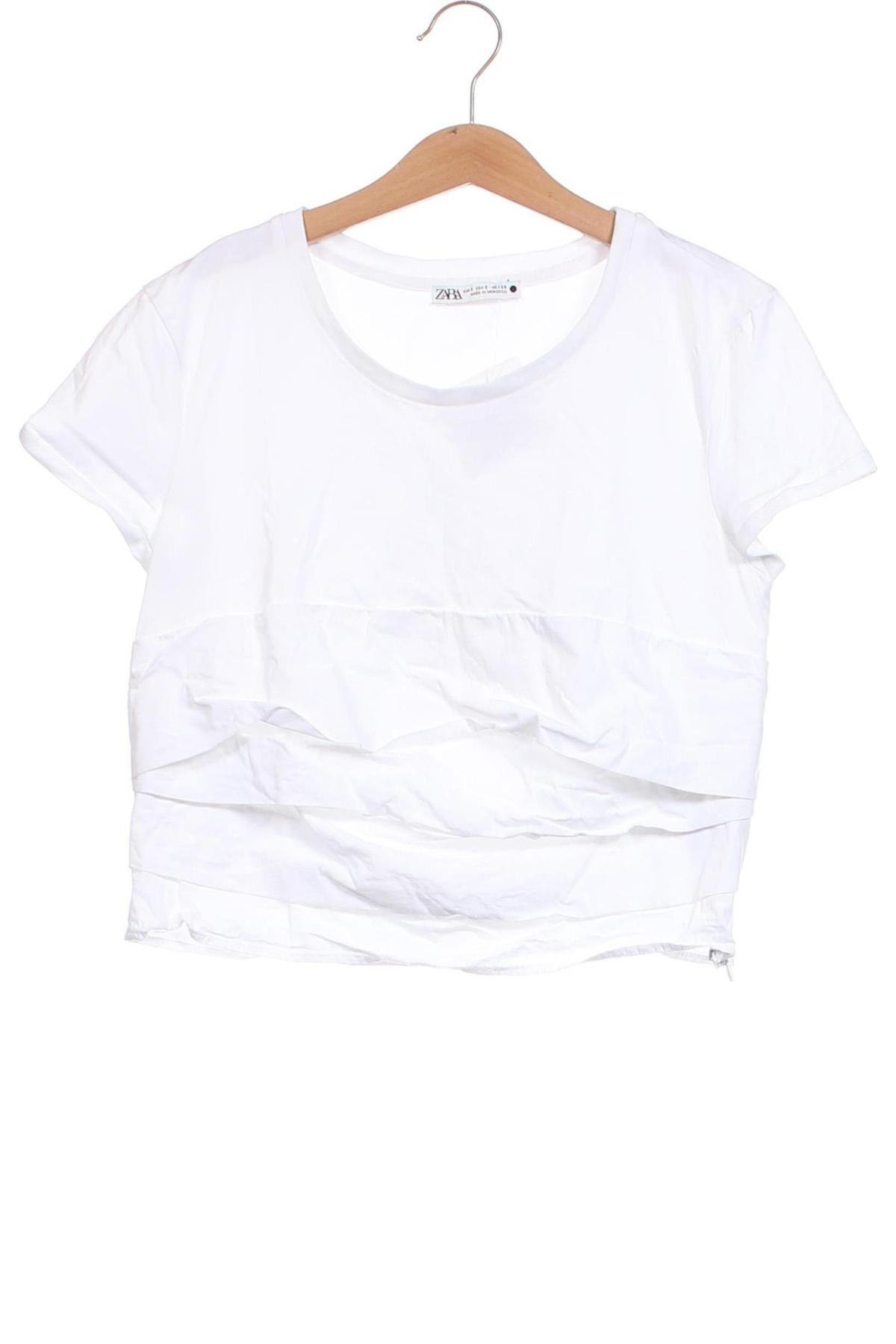 Damen Shirt Zara, Größe S, Farbe Weiß, Preis € 4,99