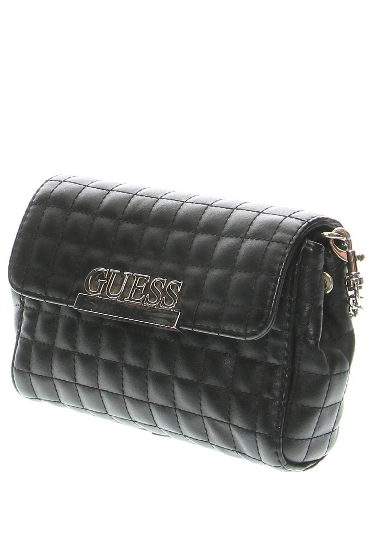 Дамска чанта Guess, Цвят Черен, Цена 116,00 лв.