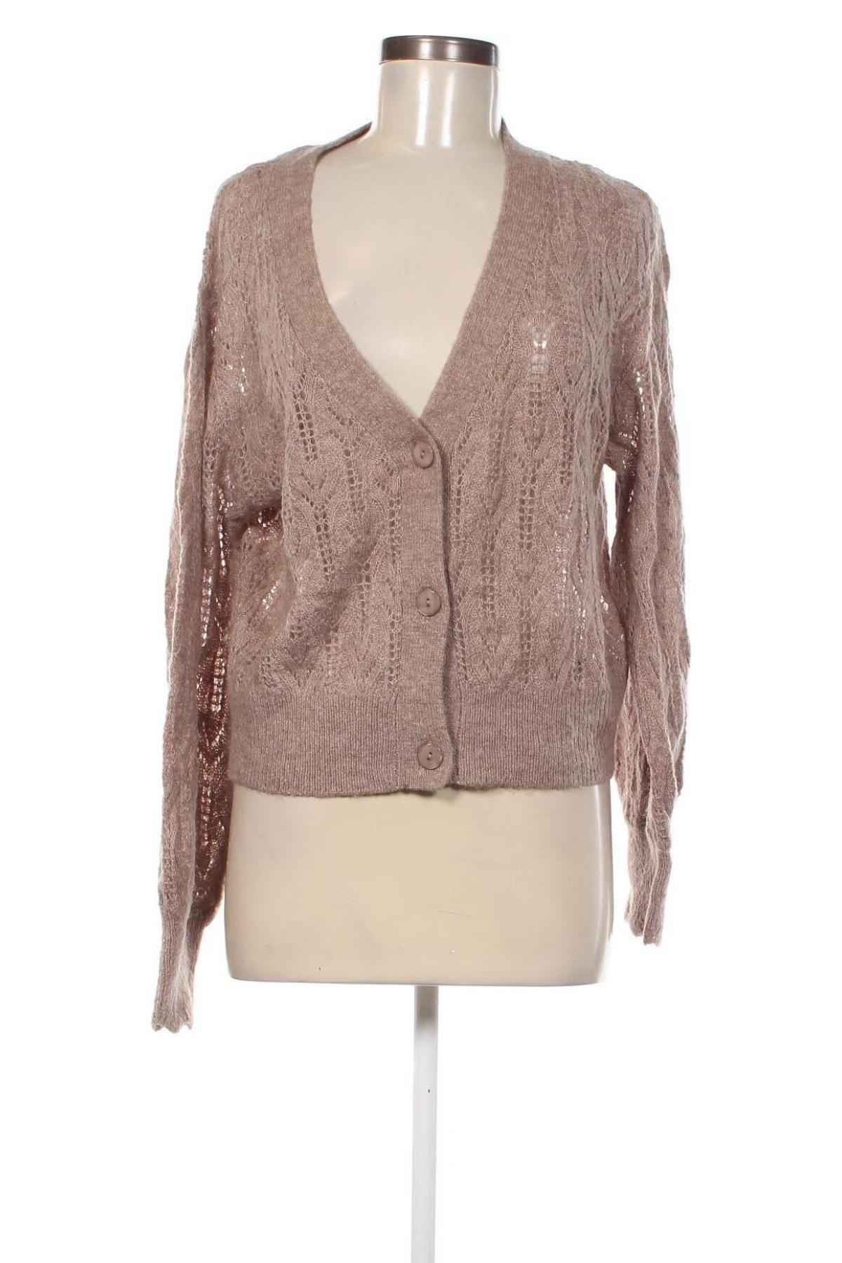 Cardigan de damă, Mărime M, Culoare Bej, Preț 33,99 Lei