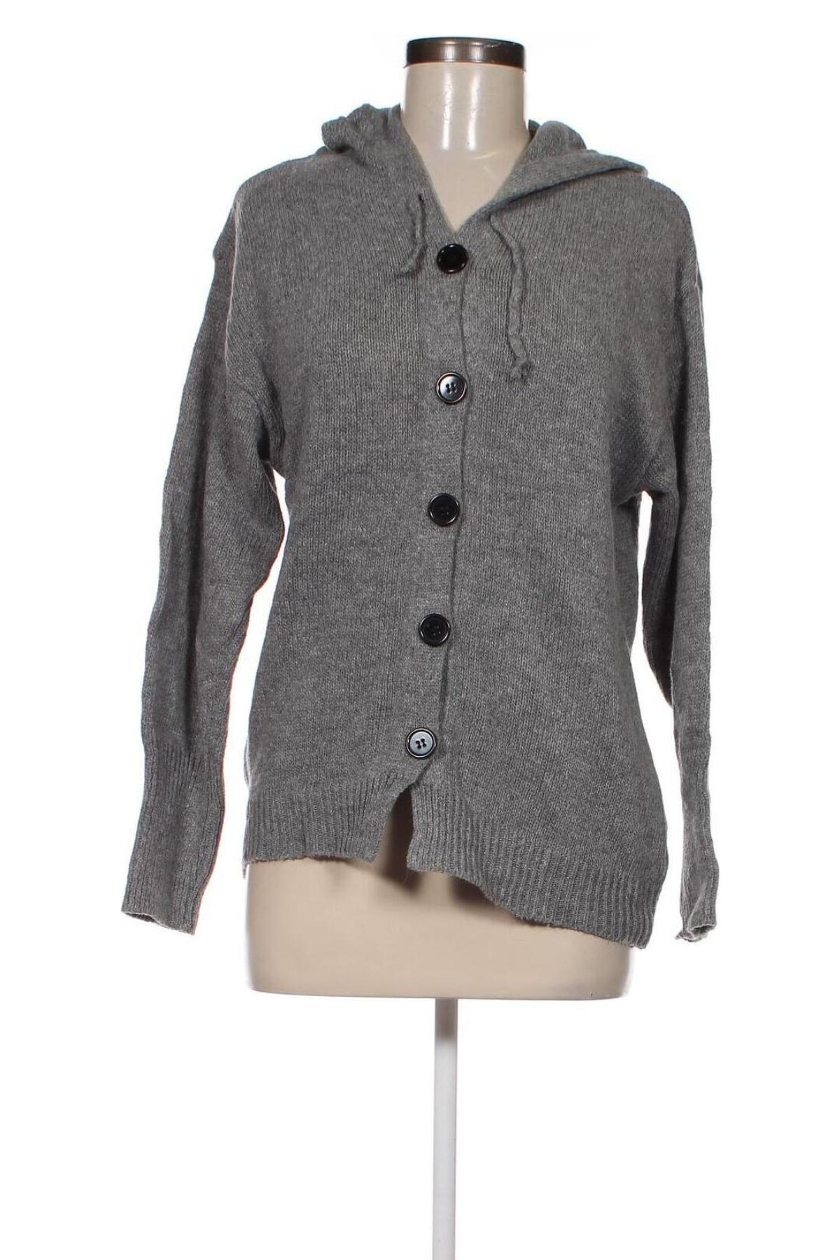 Damen Strickjacke, Größe L, Farbe Grau, Preis € 7,49