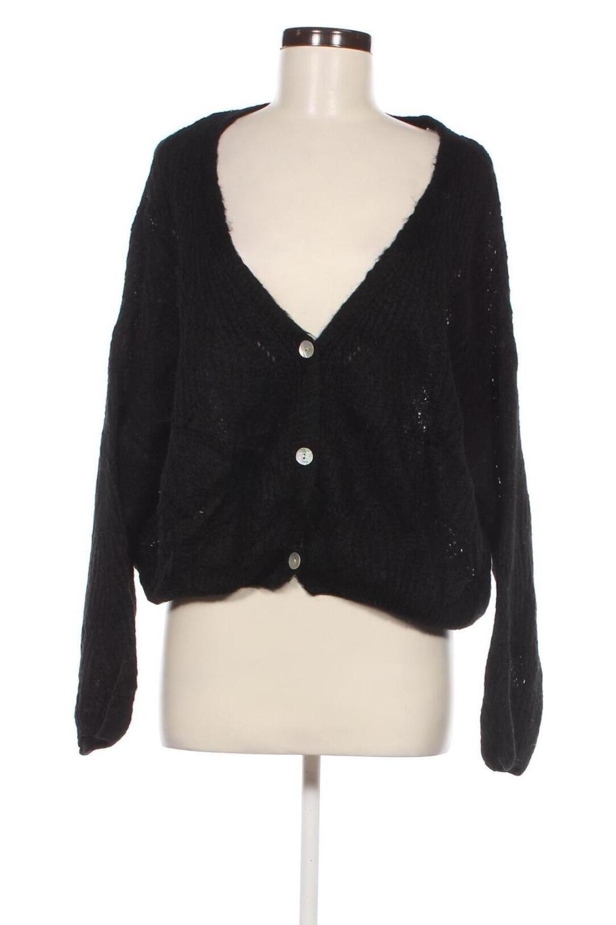 Cardigan de damă, Mărime M, Culoare Negru, Preț 18,99 Lei