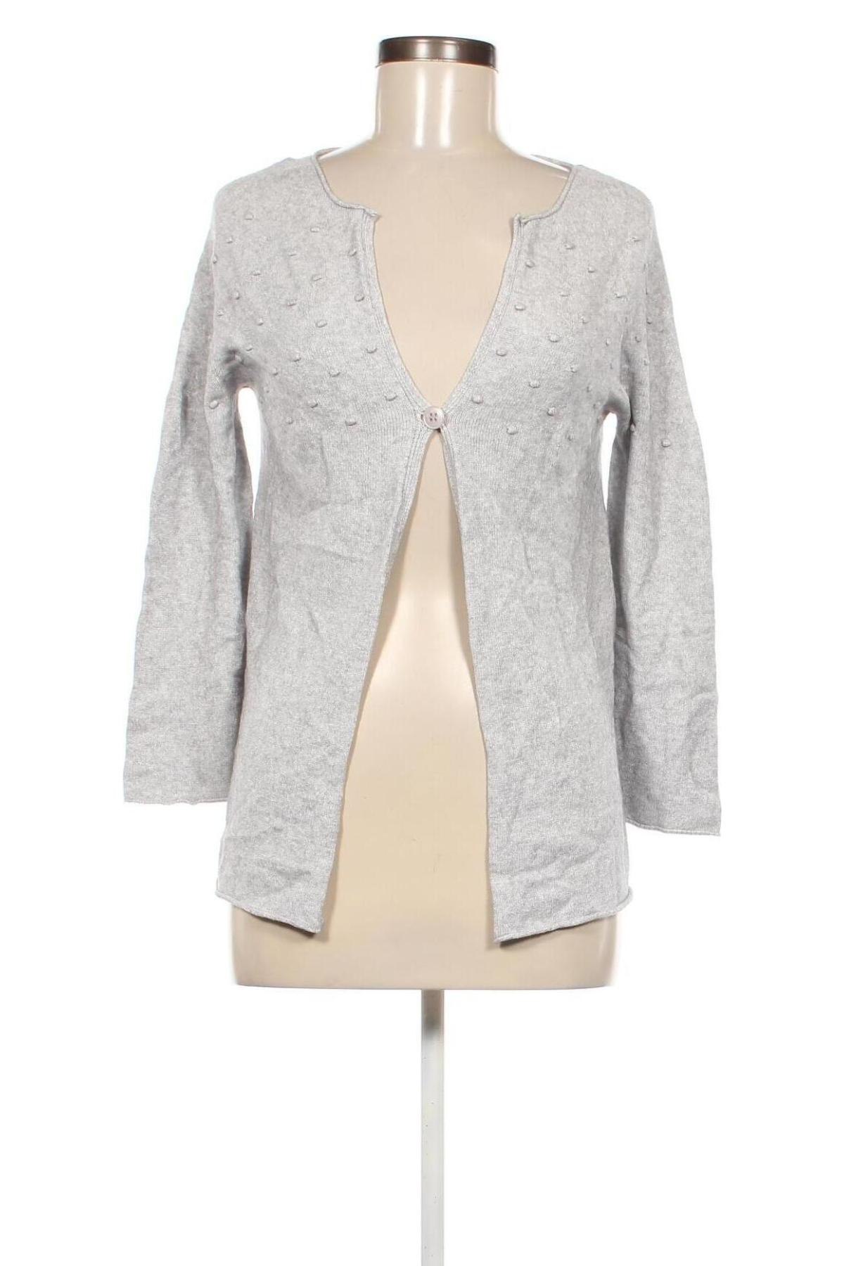 Cardigan de damă Attesa, Mărime S, Culoare Gri, Preț 47,99 Lei