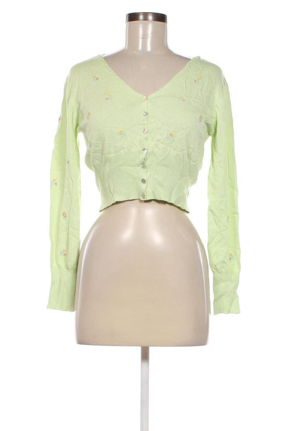 Cardigan de damă BBWM, Mărime S, Culoare Verde, Preț 20,99 Lei