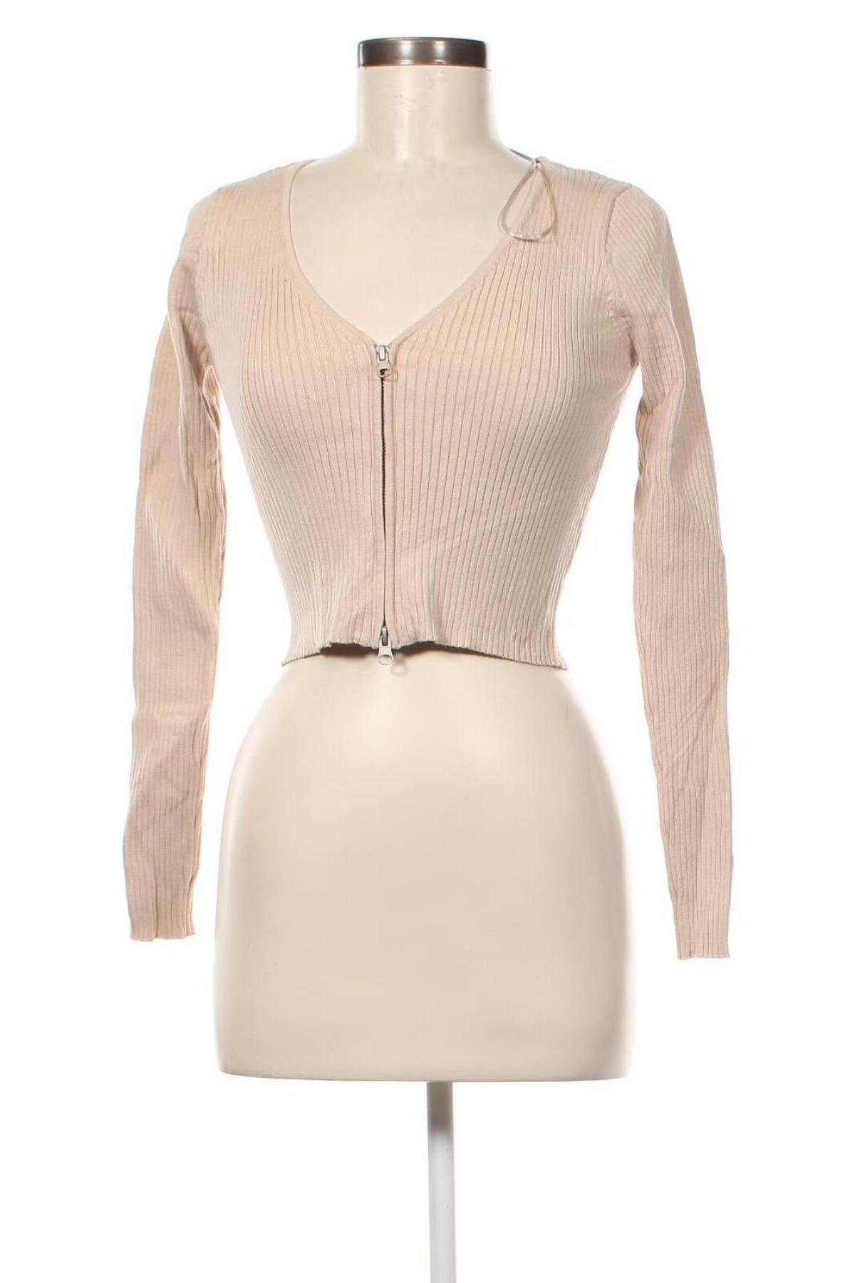 Damen Strickjacke Beyond, Größe M, Farbe Beige, Preis € 5,49