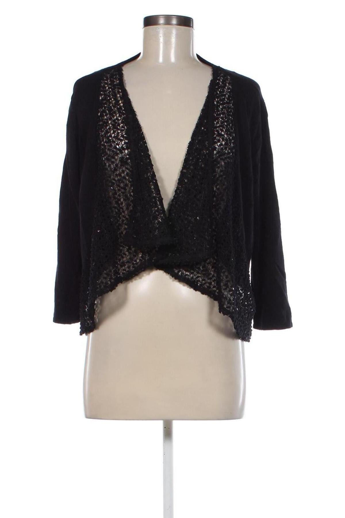 Cardigan de damă Canda, Mărime M, Culoare Negru, Preț 21,99 Lei