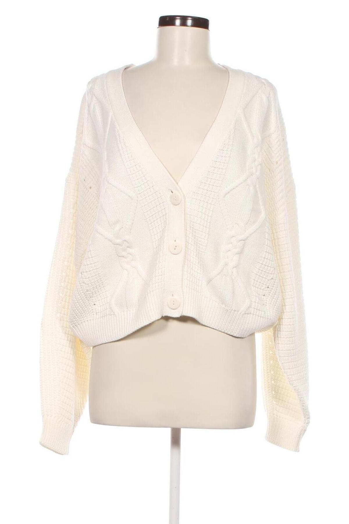 Cardigan de damă Esprit, Mărime XL, Culoare Alb, Preț 107,99 Lei