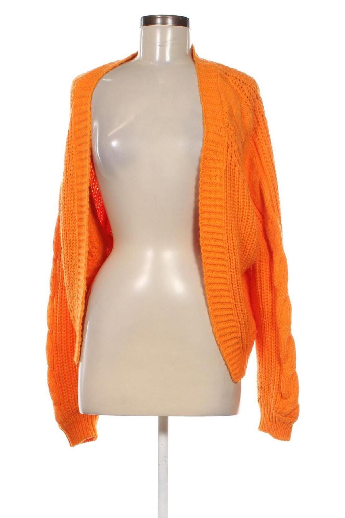 Cardigan de damă Fb Sister, Mărime L, Culoare Portocaliu, Preț 33,99 Lei