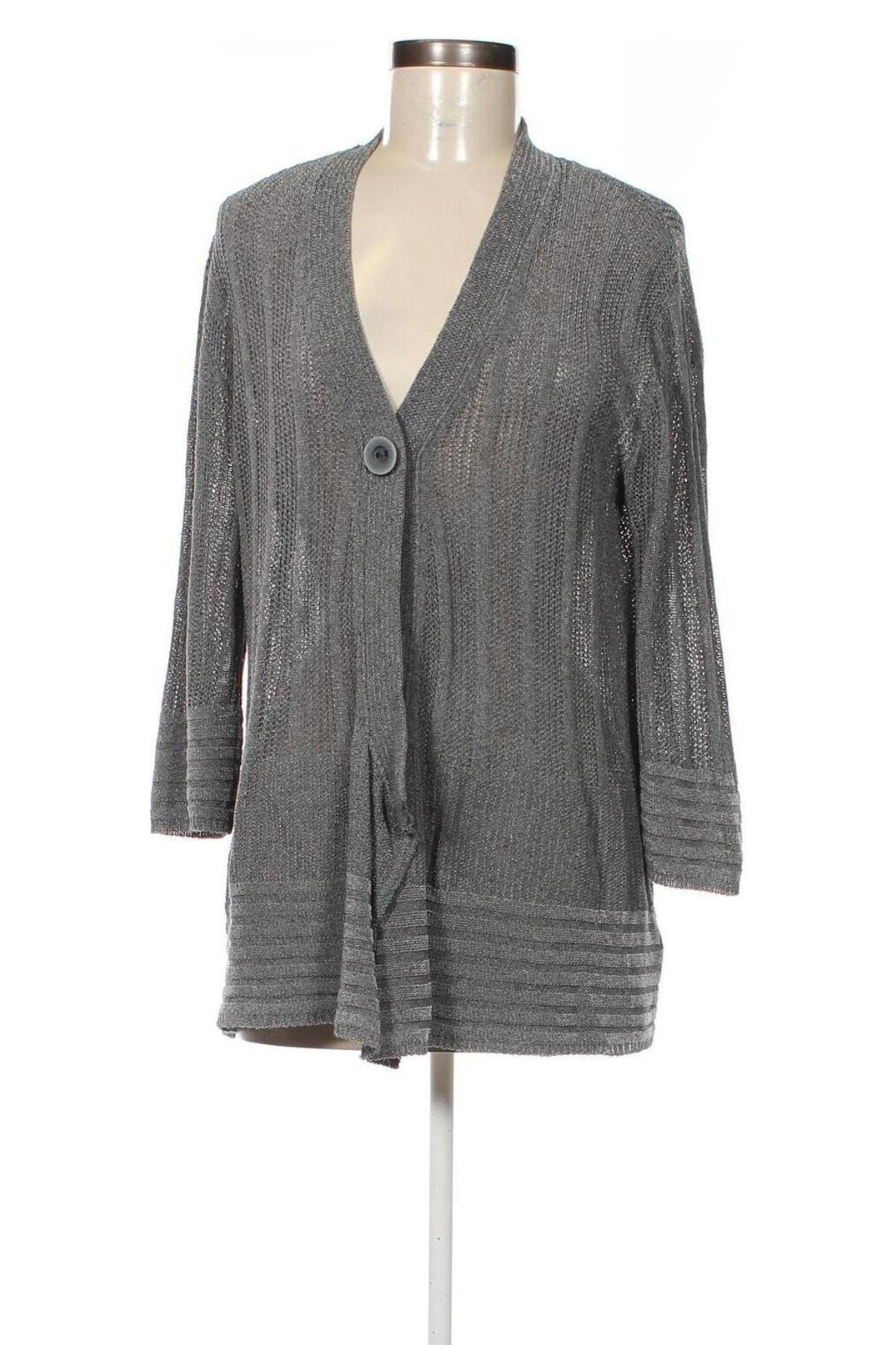 Damen Strickjacke Gerry Weber, Größe XL, Farbe Grau, Preis € 5,49